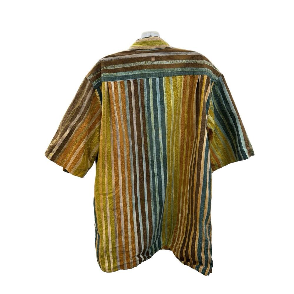 The Territory Ahead Shirt Mens XL Multicolor Plaid Woven Cotton Button RN 140049 - Picture 2 of 3